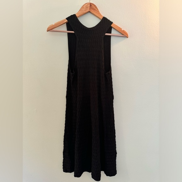 A.L.C. Black Sleeveless Nylon / Viscose Dress - Picture 8 of 10